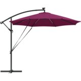  Senčnik Bordeaux rdeča 294 x 294 x 248 cm Poliester in aluminij, (5000187699) | Shoptok.si