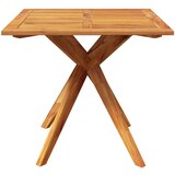  Vrtna miza 85x85x75 cm trden akacijev les, (20665724) | Shoptok.si