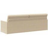 SOFA za 3 osobe Krem 220 x 81 x 82 cm Tkanina | shoptok.hr