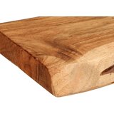 vidaXL Zidne police 2 kom 100x20x3,5 cm od masivnog bagremovog drva | shoptok.hr