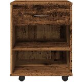 vidaXL Rolo ormarić staro drvo 46x36x59 cm izrađeno drvo | shoptok.hr