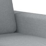  3-dijelni set sofa s jastucima svjetlosivi od tkanine | shoptok.hr