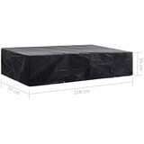  Navlaka za vrtnu ležaljku s 8 ušica 2 kom 218 x 77 x 55 cm | Eponuda.com