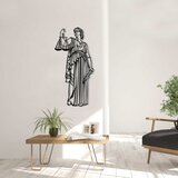 Atelier Del Sofa zidna dekoracija Justice, 35x70 cm 2 mm, Crna Cene