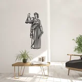 Zidna dekoracija Pravda, 35x70 cm 2 mm, Crna