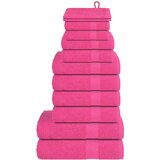  12-dijelni set ručnika ružičasti 360 gsm 100 % pamuk Cijene