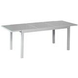 Gardenson Raztegljiva Vrtna Miza Ambia, Steklo, Aluminij, 160-220x90 | Shoptok.si