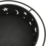 Posuda za vatru sa žaračem 76 cm XXL čelična | shoptok.hr