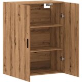 vidaXL Stenska omarica artisan hrast 69,5x34x90 cm | Shoptok.si