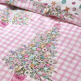 Catherine Lansfield Rožnata podaljšana posteljnina za zakonsko posteljo 230x220 cm Sweets and Treats – | Shoptok.si