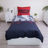 Jerry Fabrics Enojna bombažna otroška posteljnina 140x200 cm Stranger Things "Upside Down" – | Shoptok.si