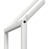  Stalak za drva bijeli 60x25x60 cm Hladno valjani čelik | shoptok.hr