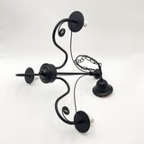  Brilagi - LED luster na lancu COTTAGE 3xE14/40W/230V crna/braon | Eponuda.com