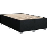 vidaXL posteljni okvir črn 120x190 cm tkanina, (21310019) | Shoptok.si