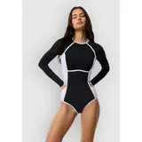 Swell Revival Longsleeve Lycra black