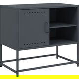 Furnova TV omarica roza 100,5x39x60,5 cm jeklo, (21923114) | Shoptok.si
