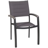 Gardenson VRTNA GARNITURA PISA aluminij barve grafita, siva | Shoptok.si