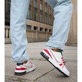 Gemre White-Red Shoes with Green Tongue Archie | Shoptok.si