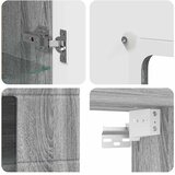  Drveni ormar Siva Sonoma 50 x 29 x 100 cm Konstruirano drvo | shoptok.hr