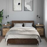  Noćni ormarići 2 kom Artisan hrast 44x45x60 cm izrađeno drvo | Eponuda.com