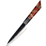  Damaskast kuhinjski nož AR-37333 - Utility / Rdeča Cene