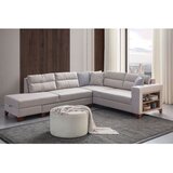 Atelier Del Sofa T-Loft Right ugaona garnitura 230 × 285 cm, krem | Eponuda.com