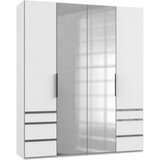 MID.YOU omara s klasičnimi vrati, bela | Shoptok.si