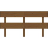 Uzglavlje za krevet boja meda 154 x 3 x 81 cm masivna borovina | shoptok.hr