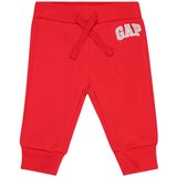 GAP Hlače siva / rdeča / bela | Shoptok.si