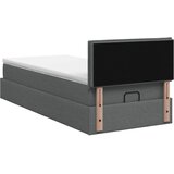  Krevet od pjene s madracem i LED-om Tamnosiva 90 x 190 cm - Tamnosiva 90 x 190 cm Dizajn linija | shoptok.hr