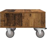  Stolić sa kotačima Staro drvo 50,5 x 50 x 30 cm | Eponuda.com