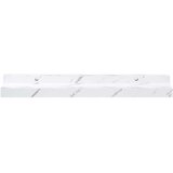  Stenska polica 4 pcs Beli marmor 40 x 9 x 3 cm Konstruiran les, (5000200469) | Shoptok.si