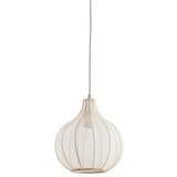 Light & Living Bež viseća svjetiljka s tekstilnim sjenilom ø 29 cm Elati – Cijene