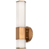 Lesnina XXXL Quintiesse QN-FACET-LED1-HB-BATH-LED Kupatilsko zidno svetlo FACET LED/12W/230V IP44 zlatna | Eponuda.com