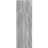 vidaXL Visoka komoda siva sonome 40x41x124 cm od konstruiranog drva | shoptok.hr