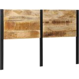 vidaXL Uzglavlje 160 cm Puno drvo Mango i željezo | shoptok.hr