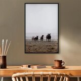  Slika - Friends in the Morning (1 Part) Vertical 60x90 U crnom drvenom okviru | shoptok.hr