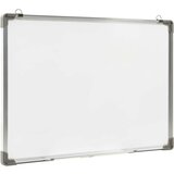 vidaXL Magnetna piši-briši tabla bela 70x50 cm jeklo, (20729580) | Shoptok.si