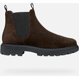 Geox Dark brown men's ankle boots Spherica EC7 - Men's | shoptok.hr