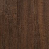  Stranska mizica rjav hrast 55x38x45 cm inženirski les, (20714451) | Shoptok.si