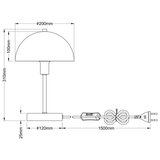 Globo 24009S - Stona lampa ATOMA 1xE14/40W/230V | Eponuda.com