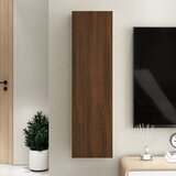  Zidni TV ormarić boja smeđeg hrasta 30,5 x 30 x 110 cm | shoptok.hr