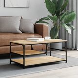 vidaXL Stolić za kavu boja hrasta sonome 90x49x40 cm konstruirano drvo | shoptok.hr