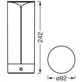 Osram Spoljna stona lampa ENDURA STYLE s dodirnim prigušiva LED/1,5W/5V 2500 mAh IP54 antracit | Eponuda.com