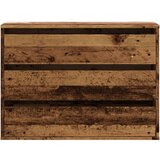 vidaXL Kutna komoda s ladicama boja staro drvo 80x41x58 cm drveni | shoptok.hr