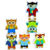  Educational Game Owls Arcade Logic Puzzle Domino 18 pcs. | shoptok.hr