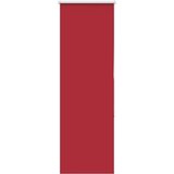 Rolo zavjesa za zamračivanje crvena 60x130 cm Širina tkanine 55,7 cm Poliester | Shoptok.si