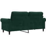  Dvosjed tamnozeleni 140 cm baršunasti Zelena | shoptok.hr