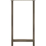  Noge za barski stol Prirodni čelik 2 kom 60 x (110-111) cm Čelik - Prirodna 60 x (110-111) cm 2 1 | shoptok.hr