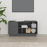 TV ormarić sivi 80 x 35 x 40,5 cm od masivne borovine | Eponuda.ba
